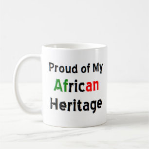 african heritage coffee mug