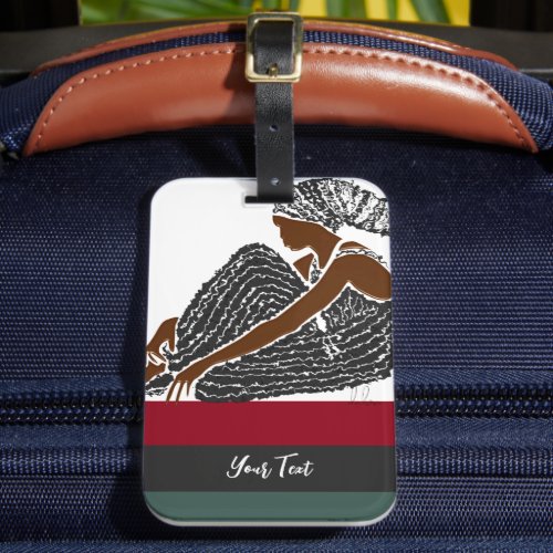 AFRICAN Heritage Luggage Tag