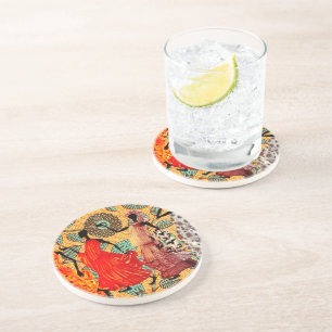 African Heritage Modern Design Coaster