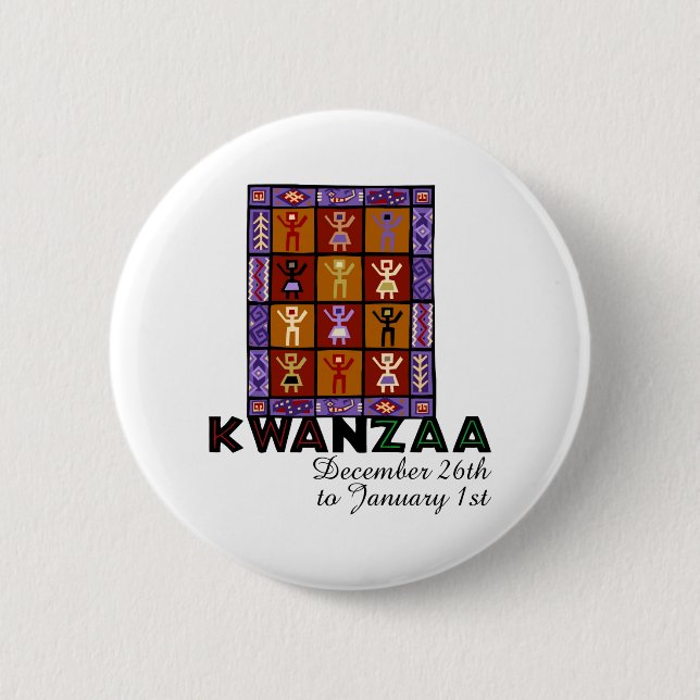 African Heritage Pinback Button (Front)