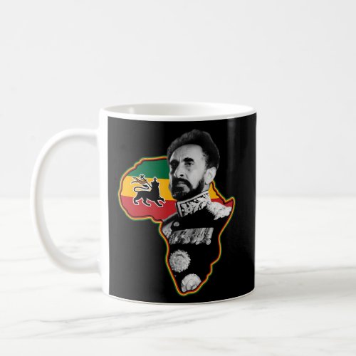 African Hero Haile Selassie I Coffee Mug