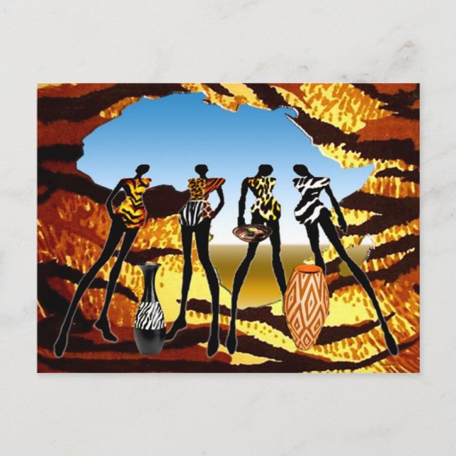 African Home Coming Postcard (Front)