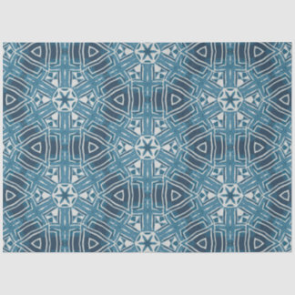 African Indigo Furniture Decoupage Paper