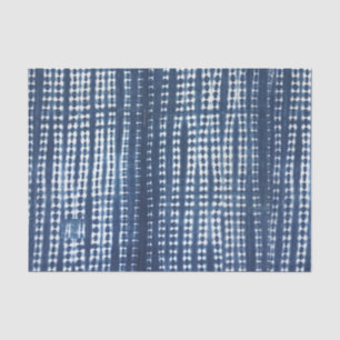 African Indigo Mudcloth Tissue Paper