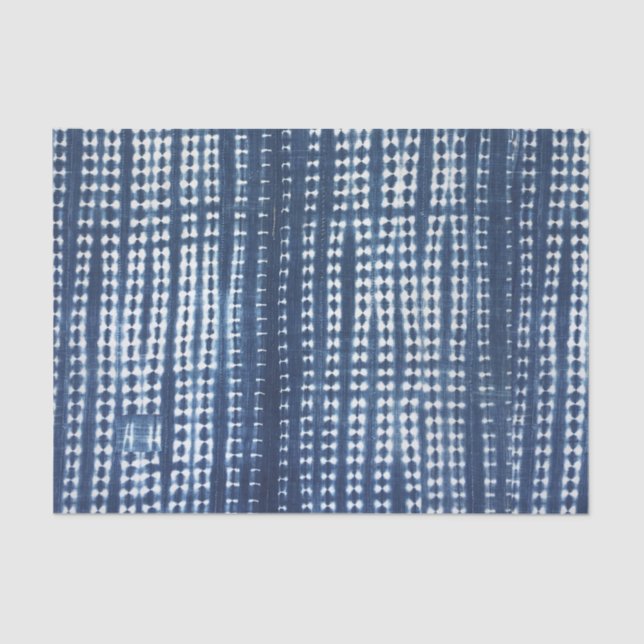 African Indigo Mudcloth Tissue Paper (Front)