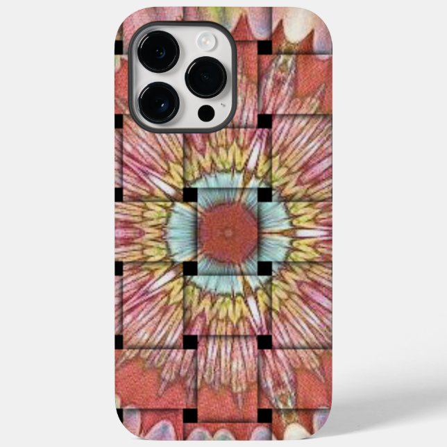 African-Inspired Art Print– Geometric Woven Design Case-Mate iPhone Case (Back)