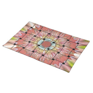 African-Inspired Art Print– Geometric Woven Design Placemat