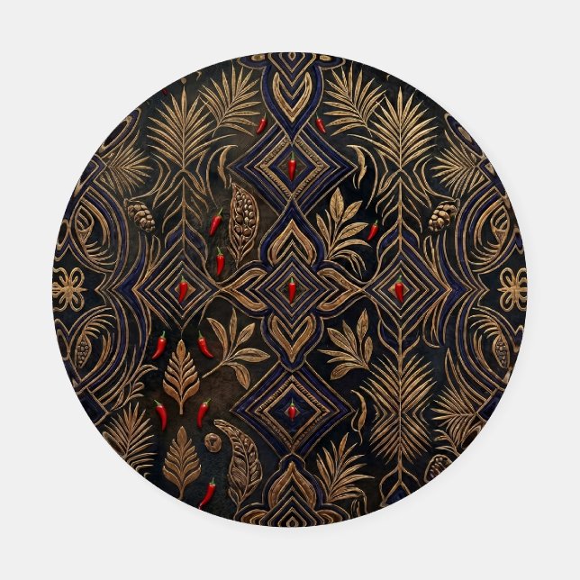 African Inspired Coaster Set (Single)
