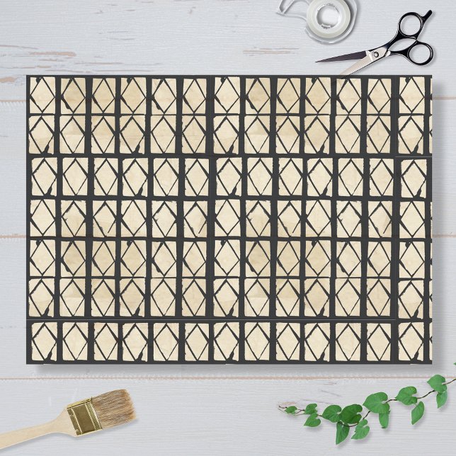 African Inspired Diamond Pattern Tissue Paper (Creator Uploaded)