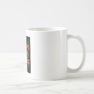 African-Inspired Kenya Flag Abstract Art Coffee Mug