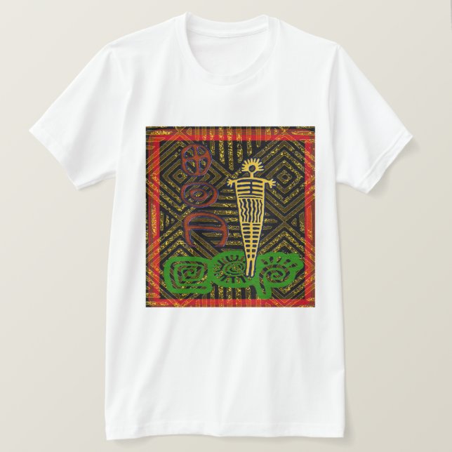 African-Inspired T-Shirt (Design Front)