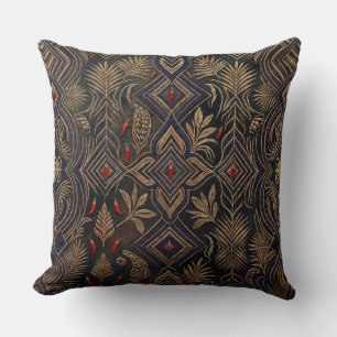 African Inspired Throw Pillow