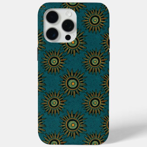 African Inspired Tribal Art Designer Durable  iPhone 15 Pro Max Case