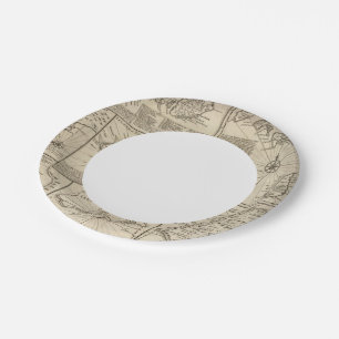 African Islands Paper Plates