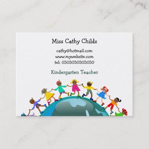 African Kids, Business Cards