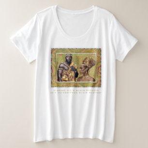 African King and Queen Plus Size T-Shirt