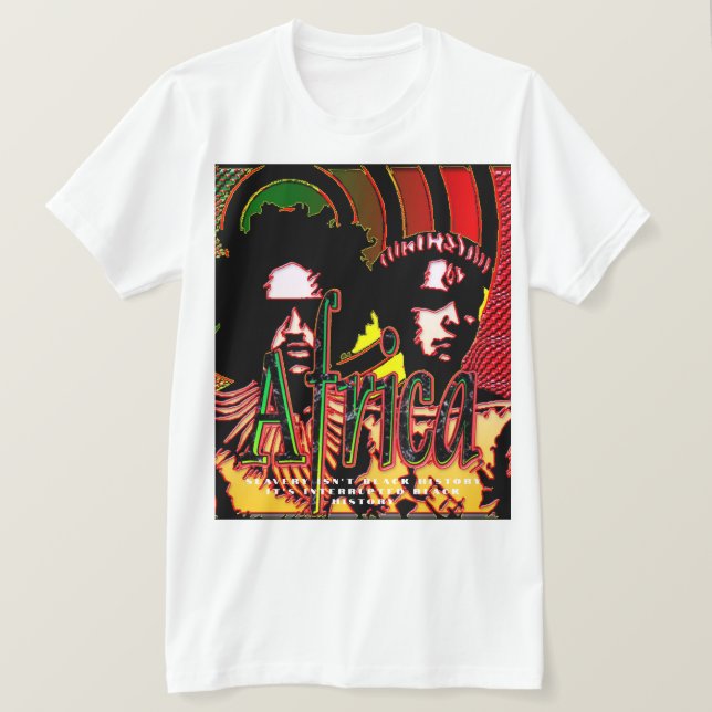 African King and Queen T-Shirt (Design Front)