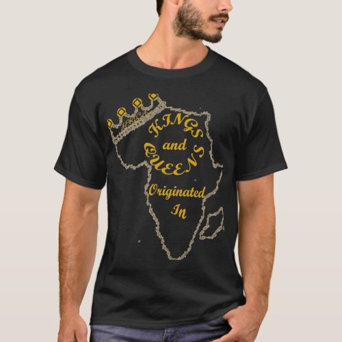 African Kings and Queens T_Shirt