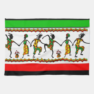 african kitchen hand towel