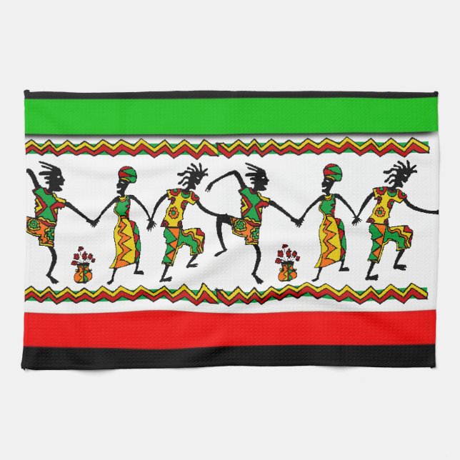 african kitchen hand towel (Horizontal)