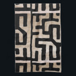 African  kitchen towel<br><div class="desc">Kuda Mud Cloth Design Print</div>