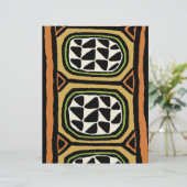 African Kuba Textile Design (Standing Front)