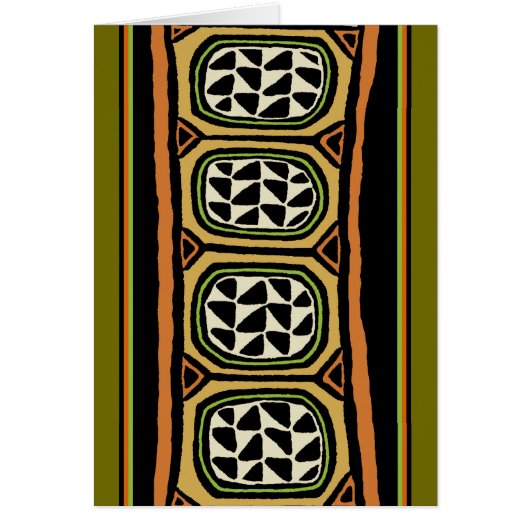African Kuba Textile Design Cards (Front)