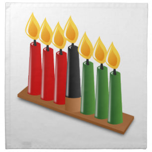 african kwanzaa napkin