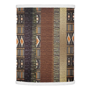 African lamp shade