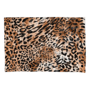 African Leopard Print Seamless Pillow Case