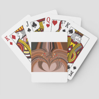 African Light Blond Kaleidoscope Art Print Design Poker Cards