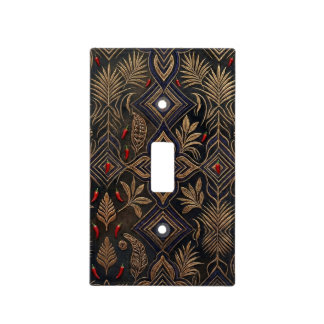 African Light Switch Cover