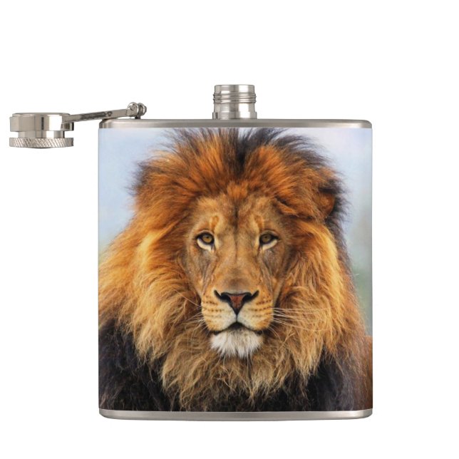 African Lion 1 Flask (Opened)
