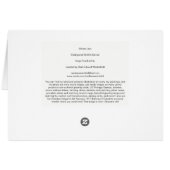 African Lion Cards (Back Horizontal)