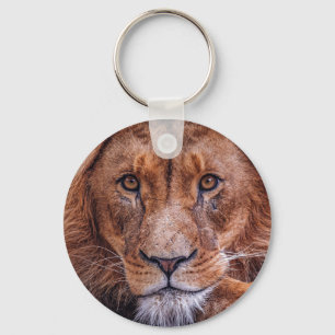 African Lion Keychain