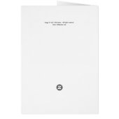 African Lion Portrait Cards (Back)