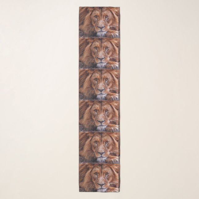 African Lion Scarf (Front)