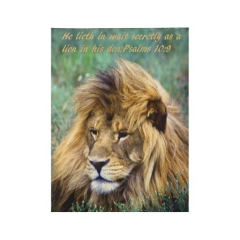 African Lion Wood Poster by Artnmore at Zazzle