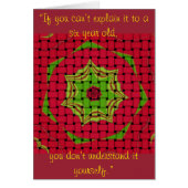 African Lovely Woven Red and Lemon Green Design (Front)