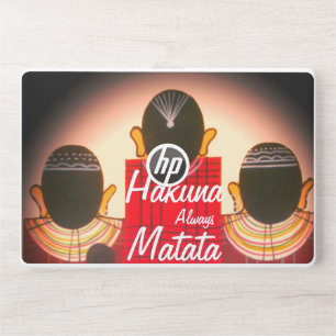 African Maasai Family Vintage Art HP Laptop Skin