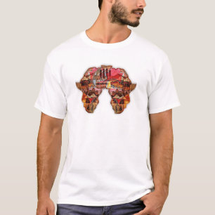 African Map: Celebrate the Season with Culture T-Shirt
