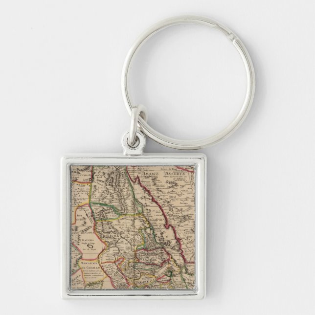 African map keychain (Front)