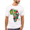 African Map of Africa flags within country maps