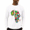 African Map of Africa flags within country maps