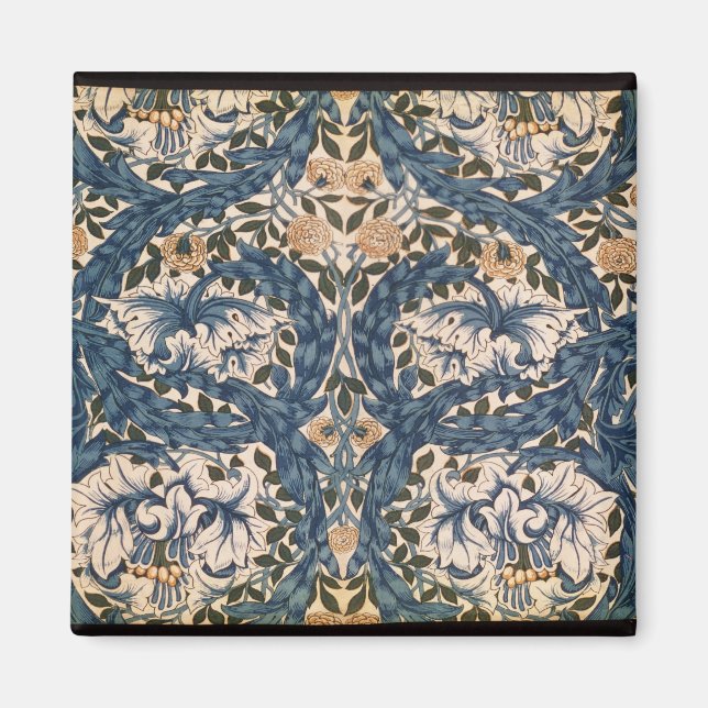 African Marigold' design, 1876 Magnet (Front)