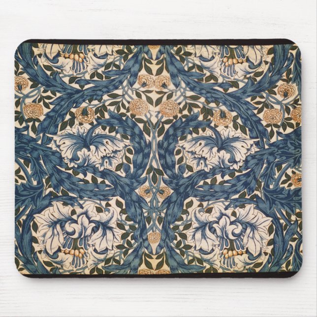 African Marigold' design, 1876 Mouse Pad (Front)