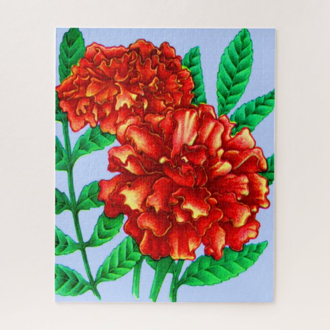 African marigolds jigsaw puzzle (Vertical)
