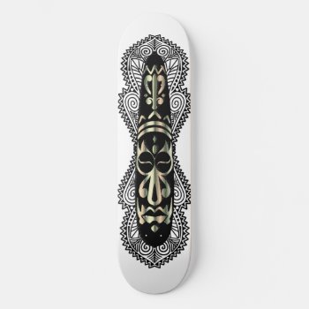 African Mask & Artwork 6 - Skateboard by LilithDeAnu at Zazzle