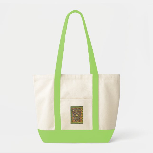 African Mask Design - Bag (Front)