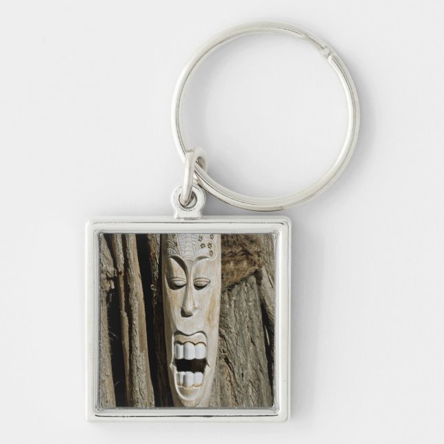 African Mask Keychains (Front)